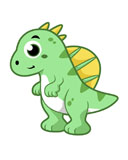 STK600031P
Cute illustration of a Spinosaurus.