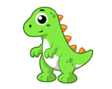 STK600033P
Cute illustration of Tyrannosaurus Rex.