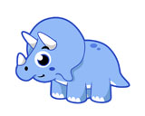STK600034P
Cute illustration of a Triceratops dinosaur.