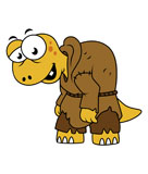 STK600148P
Cartoon illustration of a dinosaur hunchback.