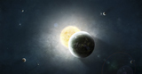TDB100027S
Moments before a total eclipse of the Sun.