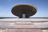 TMO100084M
Baghdad, Iraq - A great dome sits at 12 degrees over the Monument to the Unknown Soldier.