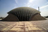 TMO100086M
Baghdad, Iraq - A great dome sits at 12 degrees over the Monument to the Unknown Soldier.