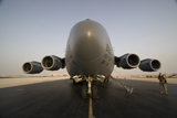 TMO100119M
Wide angle view of the front end of a C-17 Globemaster III.