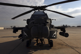 TMO100170M
An AH-64D Apache Longbow Block III on the flight line at Camp Speicher.