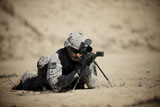 TMO100413M
U.S. Army soldier sights in a Barrett M82A1 rifle.