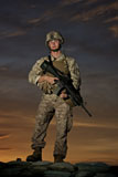 TMO100503M
Portrait of a U.S. Marine in uniform.