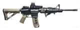 TMO100644M
Rock River Arms AR-15 rifle equipped with combat light..