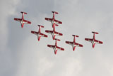 TMO100709M
The Snowbirds 431 Air Demonstration Squadron of the Royal Canadian Air Force.