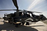 TMO100736M
An AH-64D Apache helicopter parked at Camp Speicher, Iraq.