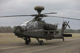 TMO100849M
AH-64 Apache helicopter on the runway.