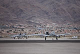 TMO100866M
A-10 Thunderbolts taxi to the runway at Nellis Air Force Base, Nevada.
