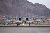 TMO100867M
An A-10 Thunderbolt taxis to the runway at Nellis Air Force Base, Nevada.
