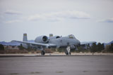 TMO100871M
An A-10 Thunderbolt taxis to the runway at Nellis Air Force Base, Nevada.