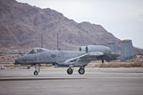 TMO100874M
An A-10 Thunderbolt taxis to the runway at Nellis Air Force Base, Nevada.