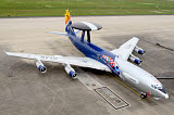 TZG100039M
An E-3 Sentry of the NATO AWACS Wing in 25th anniversary colors.