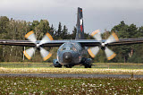 TZG100061M
A C-160 Transall of the German Air Force on the runway.