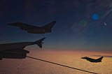 TZG100154M
German Air Force Eurofighter Typhoon aircraft refueling over France.
