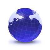 VET200008S
Stylized Earth globe with grid, centered on Pacific Ocean.