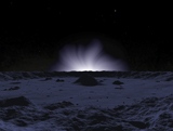 WMY100072S
A ghostly coronal light reveals Mercury's rugged and inhospitable surface.