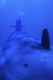 WOD100043M
Bow view of the USS Kamehameha.