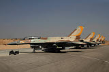 ZDN100056M
A line of F-16I Sufa of the Israeli Air Force at Hatzerim Air Force Base.