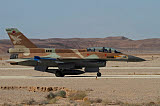 ZDN100065M
An F-16D Barak of the Israeli Air Force taxiing on the runway.