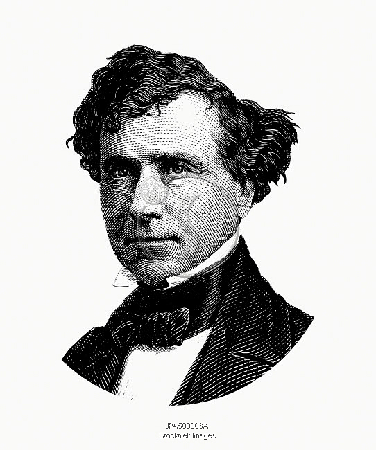 United States political history design of President Franklin Pierce ...
