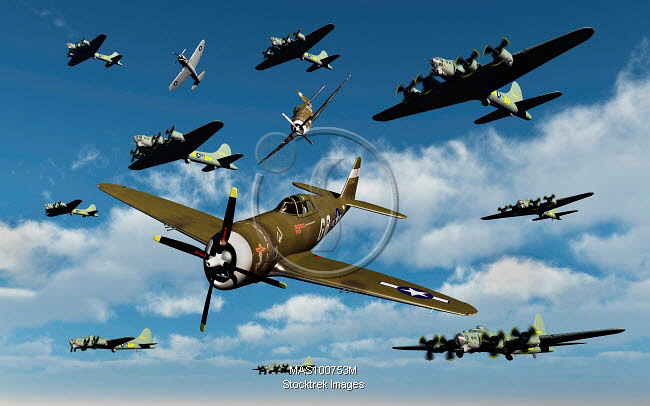 Collection WW2 : Pièces D'avion AAF P-38 Lightning, B-17, C-47, P-47, P-51 & Souvenirs Pilotes D-Day Utah Omaha RAF LW